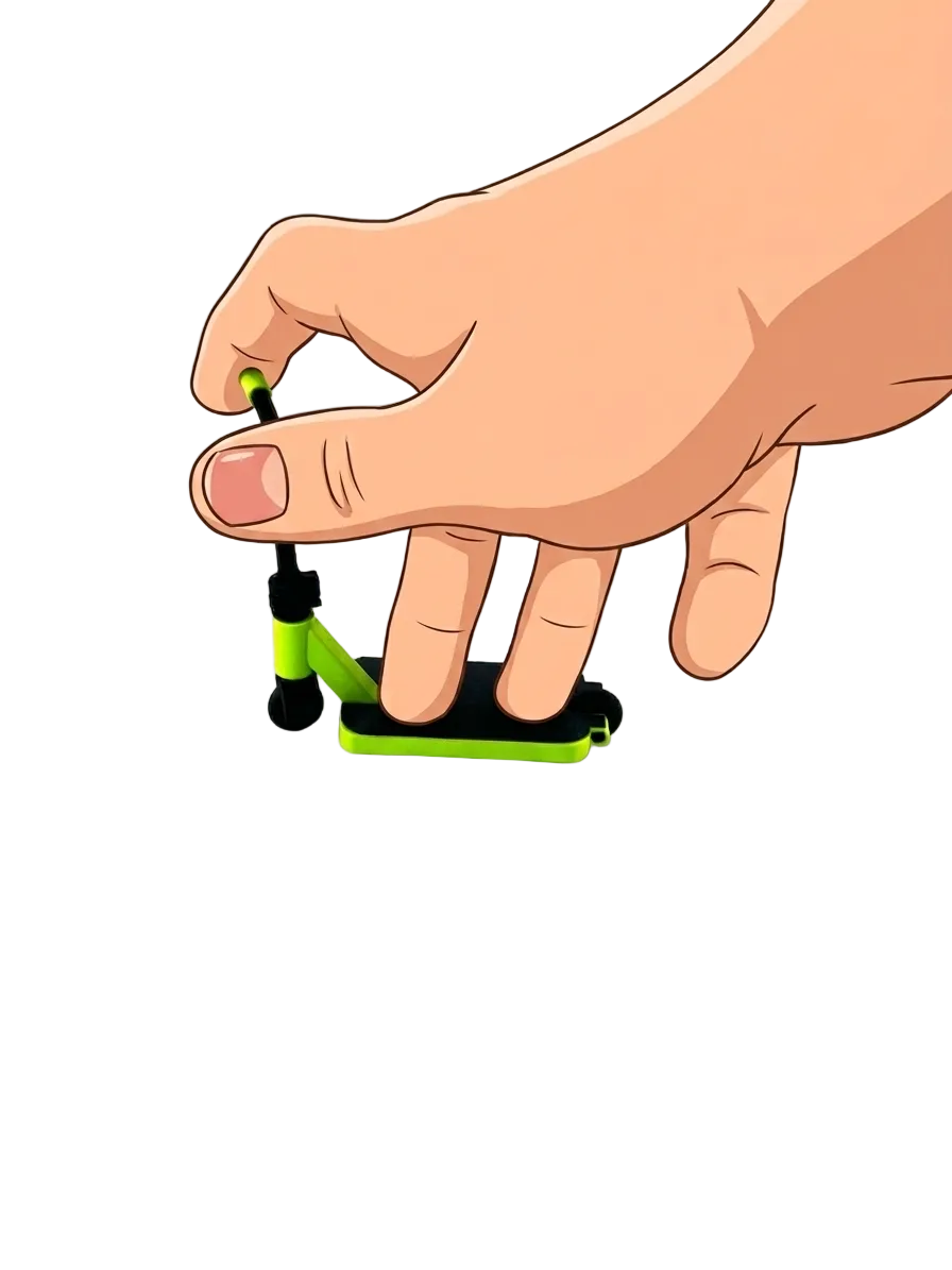 Finger Scoot Zielony